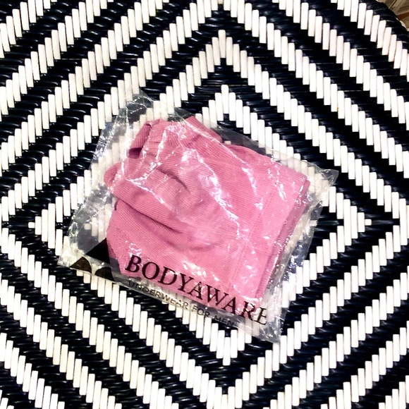 BODYAWARE NEW So Soft Eco Ribbed Pink Boxer Brief Medium Body Aware - Picture 14 of 16